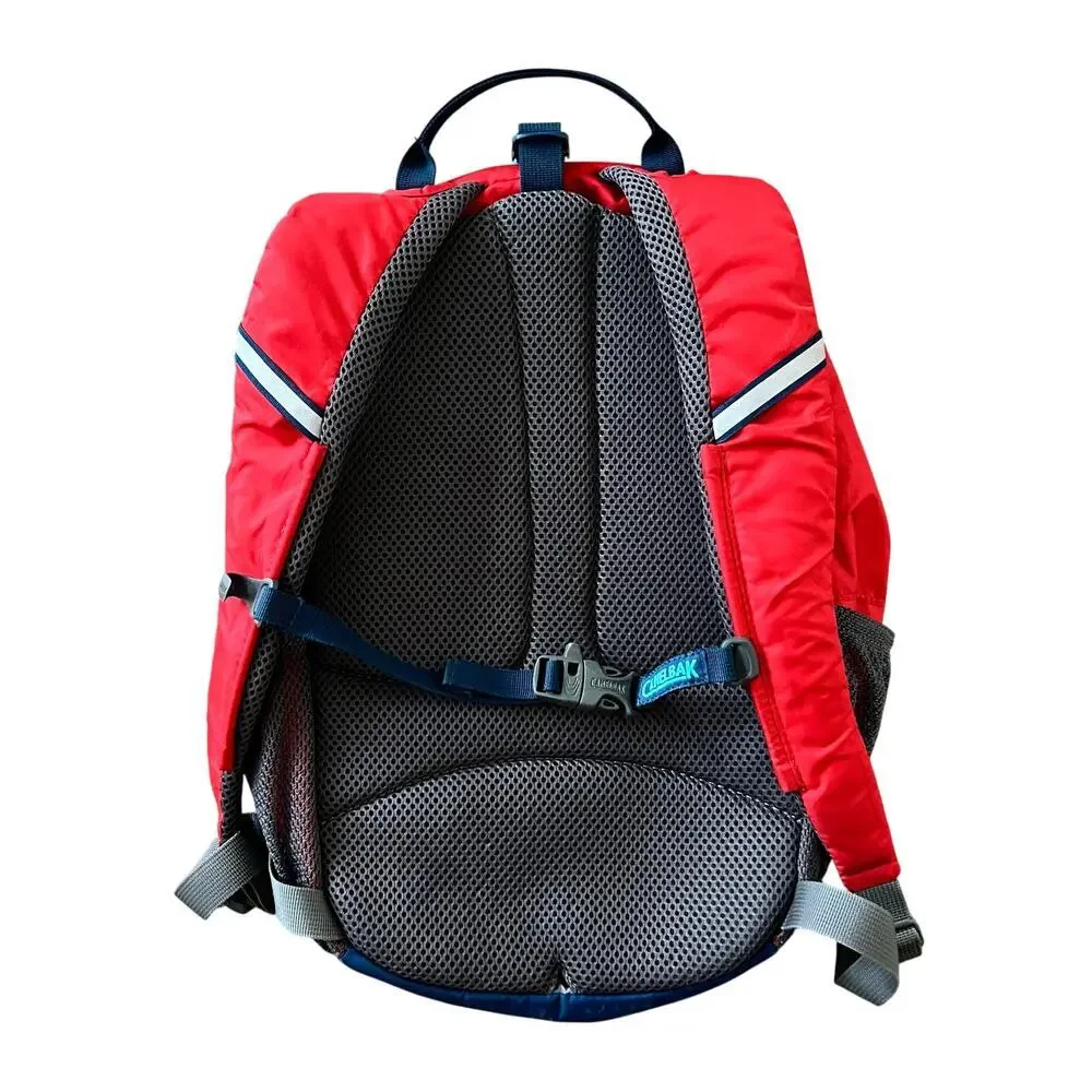 CamelBak Scout 14L Backpack Kids Small Hydration Pack Red Blue Mesh Adjustable